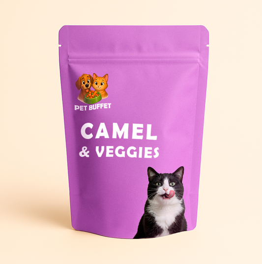Camel and veggies
